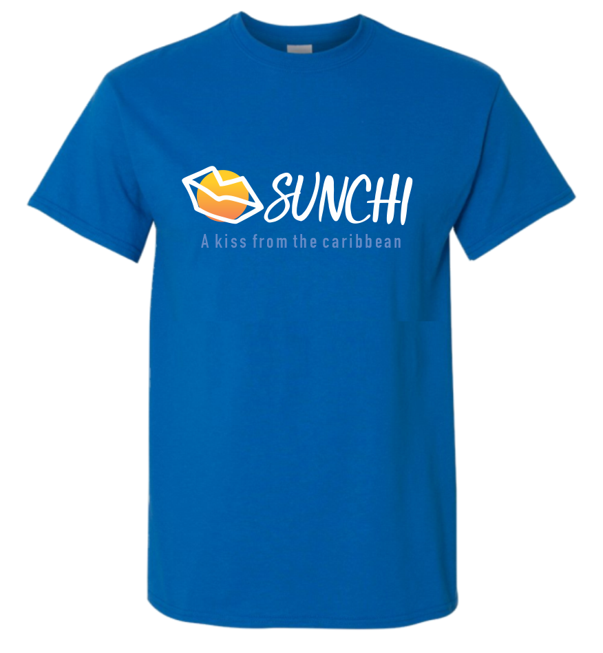 SUNCHI Ocean Blue Tee